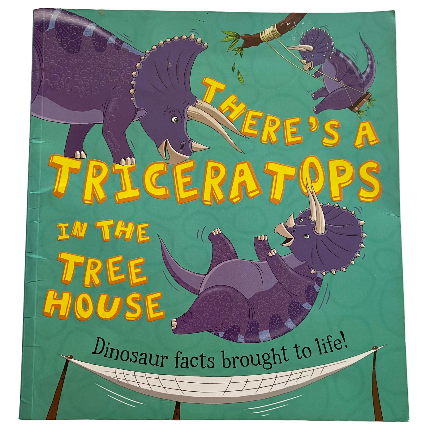 There’s A Triceratops In The Tree House Book