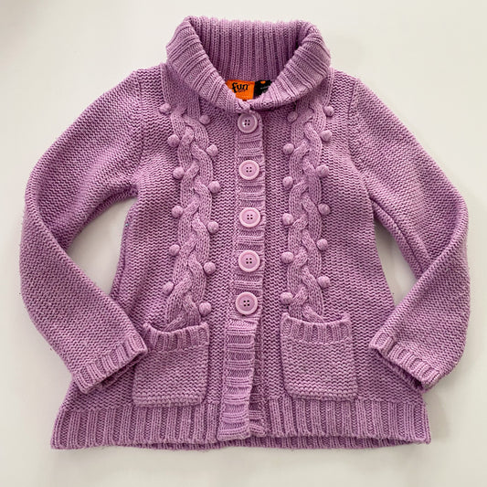 Y2K Knit Cardigan - Size 7