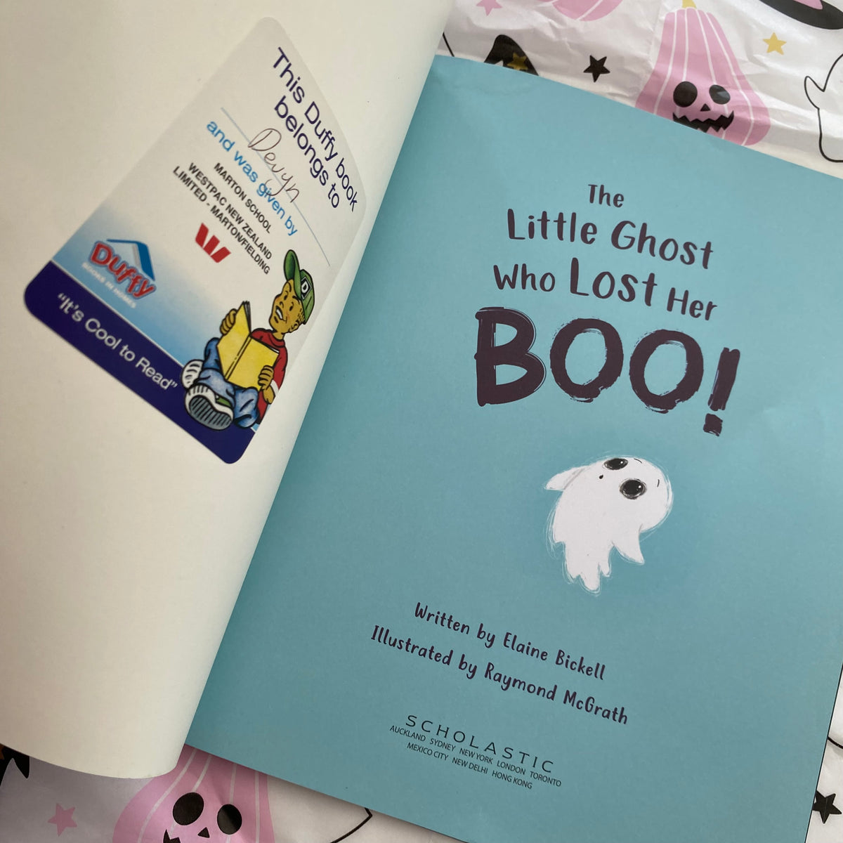 The Little Ghost Who Lost Her Boo! Book