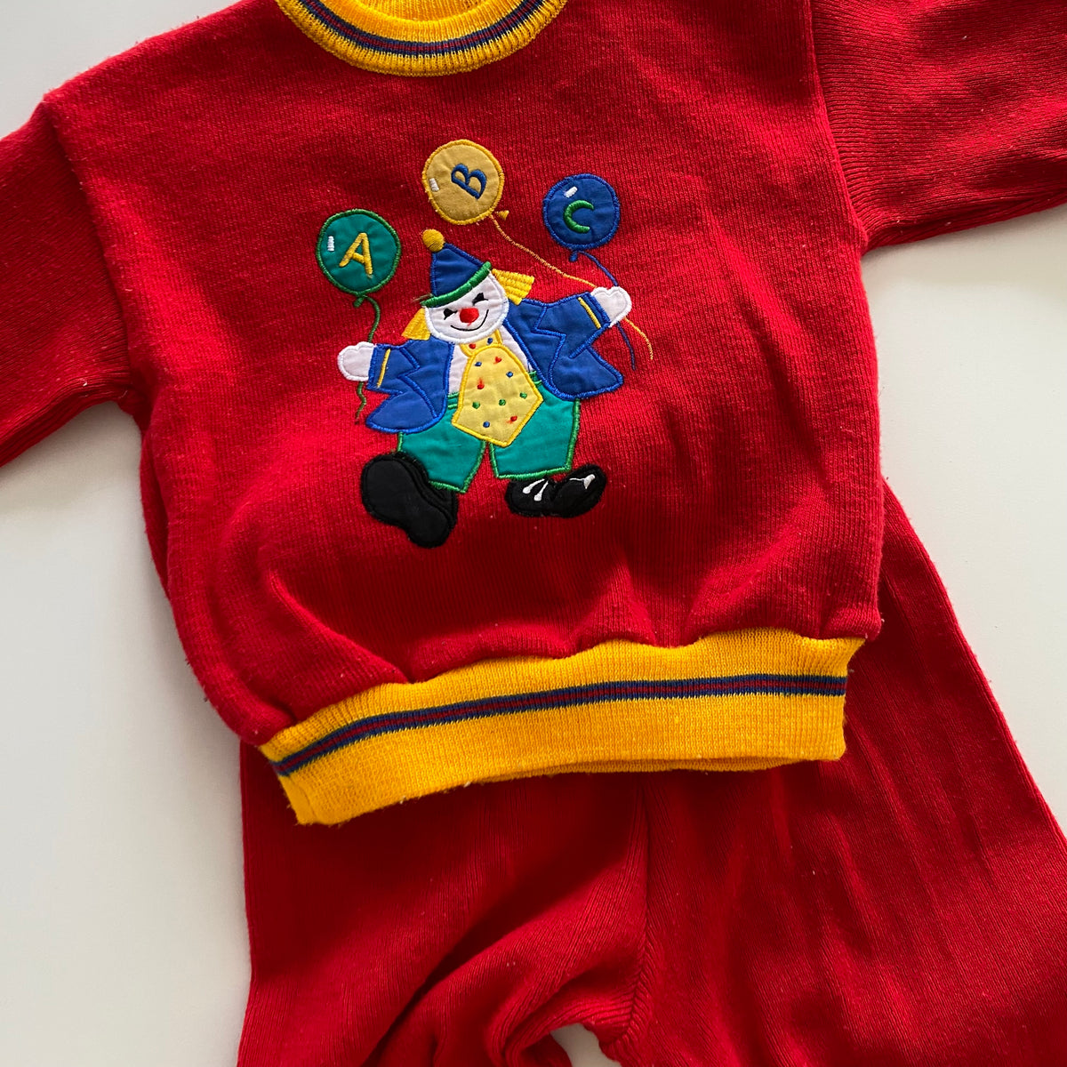Vintage Clown Tracksuit - Size 1