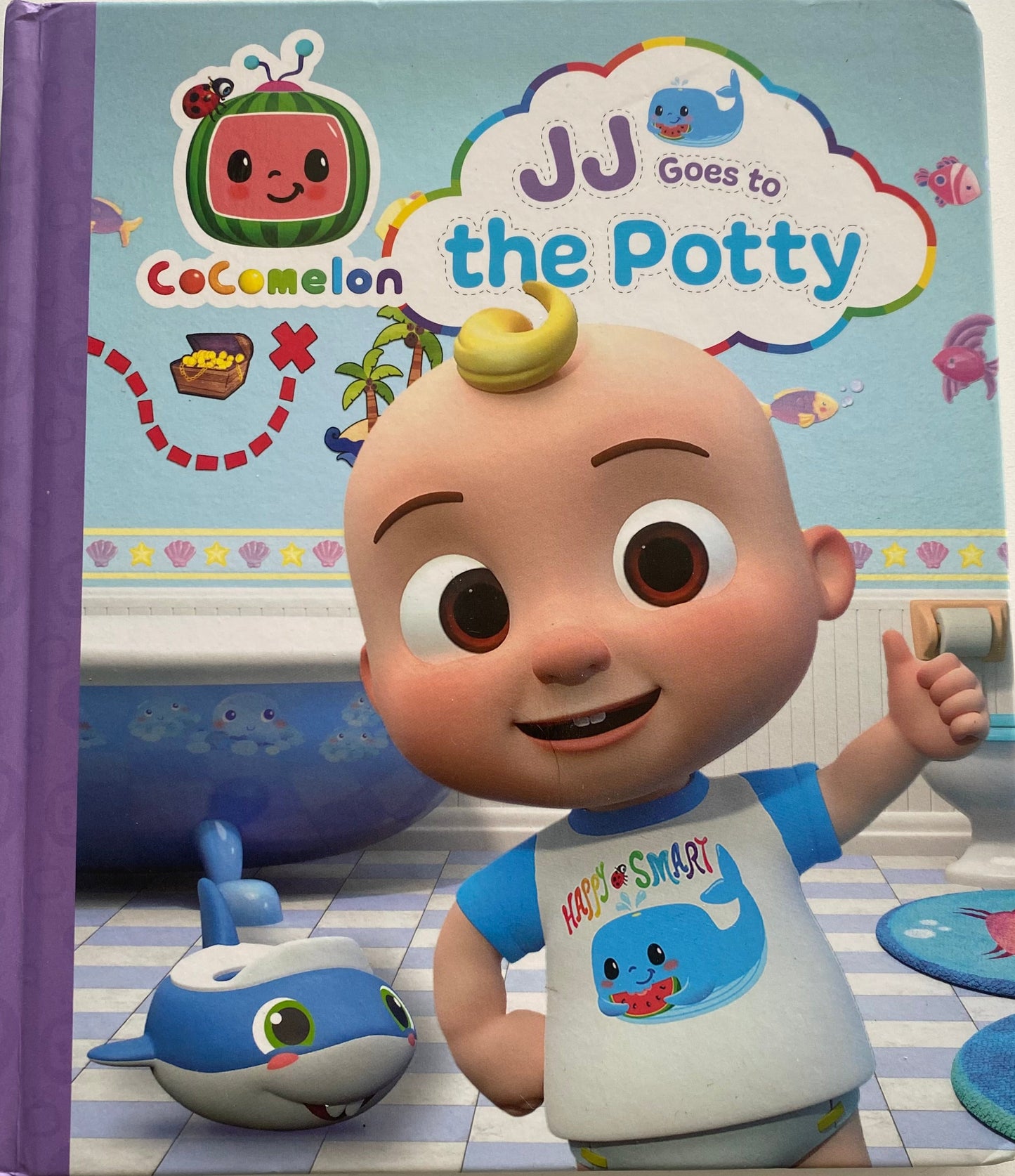 Cocomelon JJ Goes To The Potty Board Book