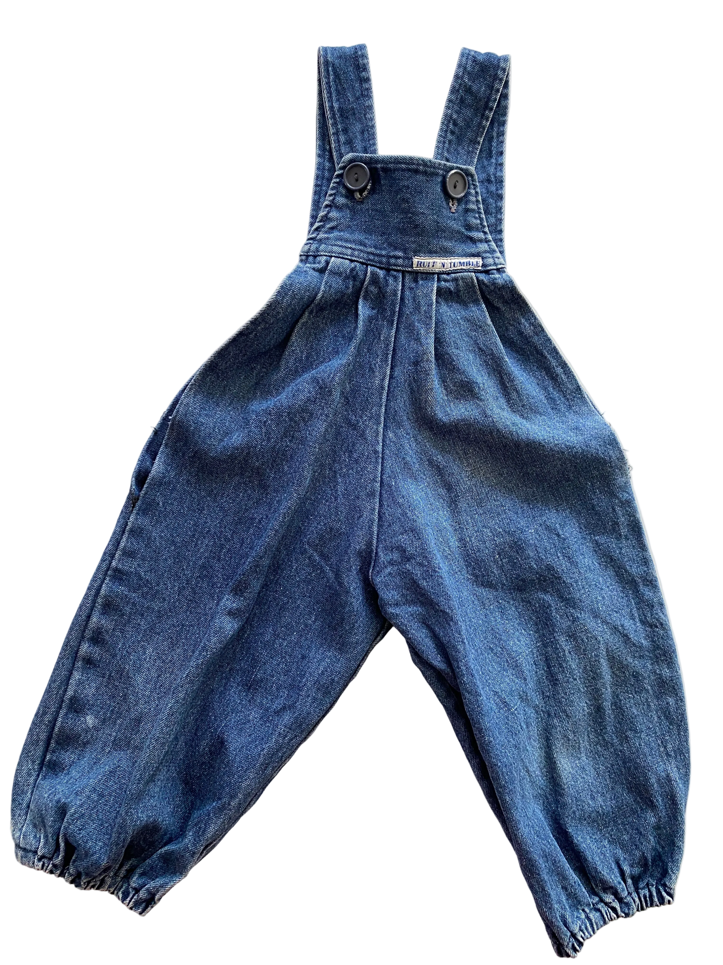 Vintage Ruff N Tumble Overalls - Size 1