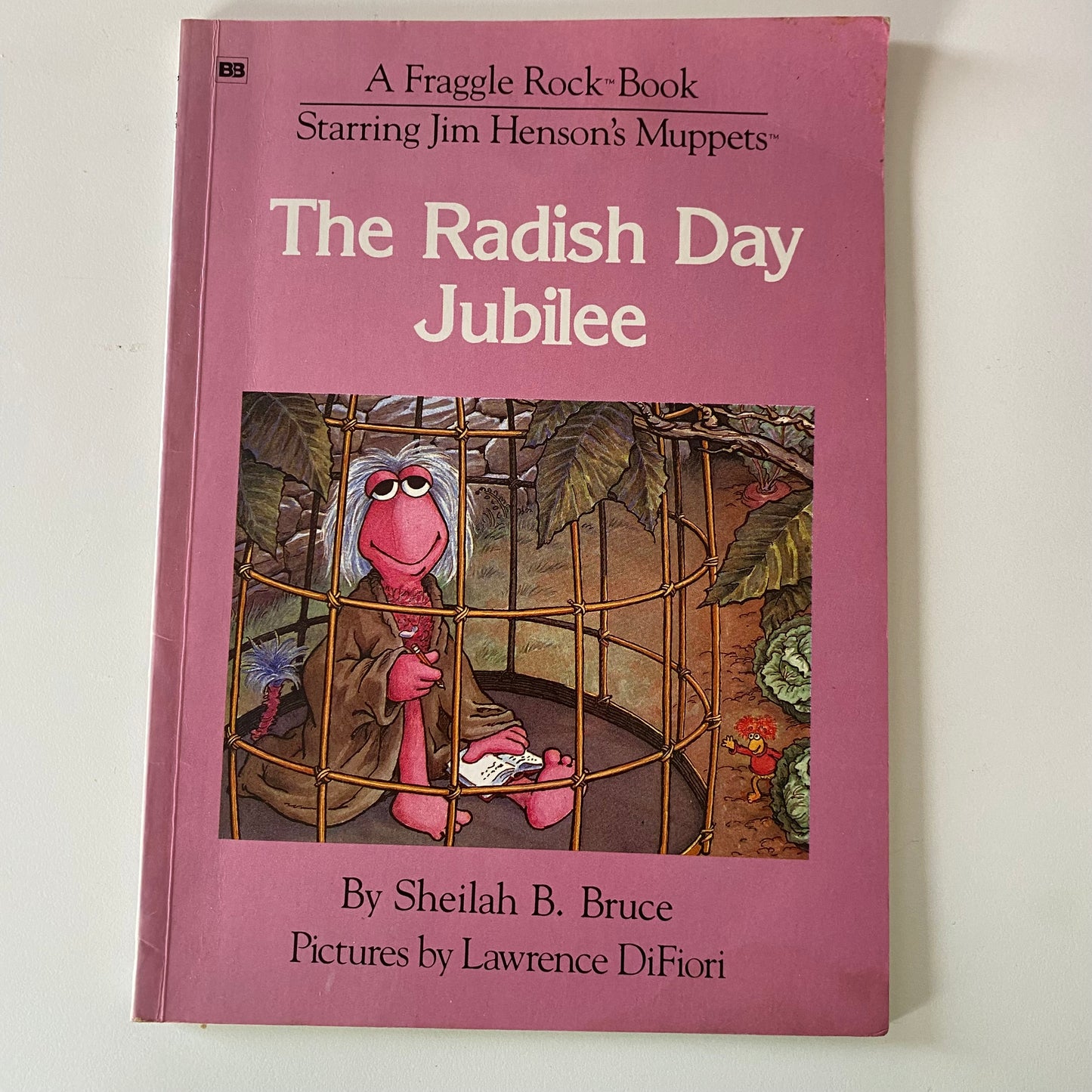 Vintage Fraggle Rock The Radish Day Jubilee Book