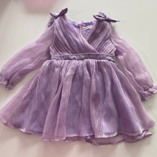 Purple Tulle Dress - Size 18-24M