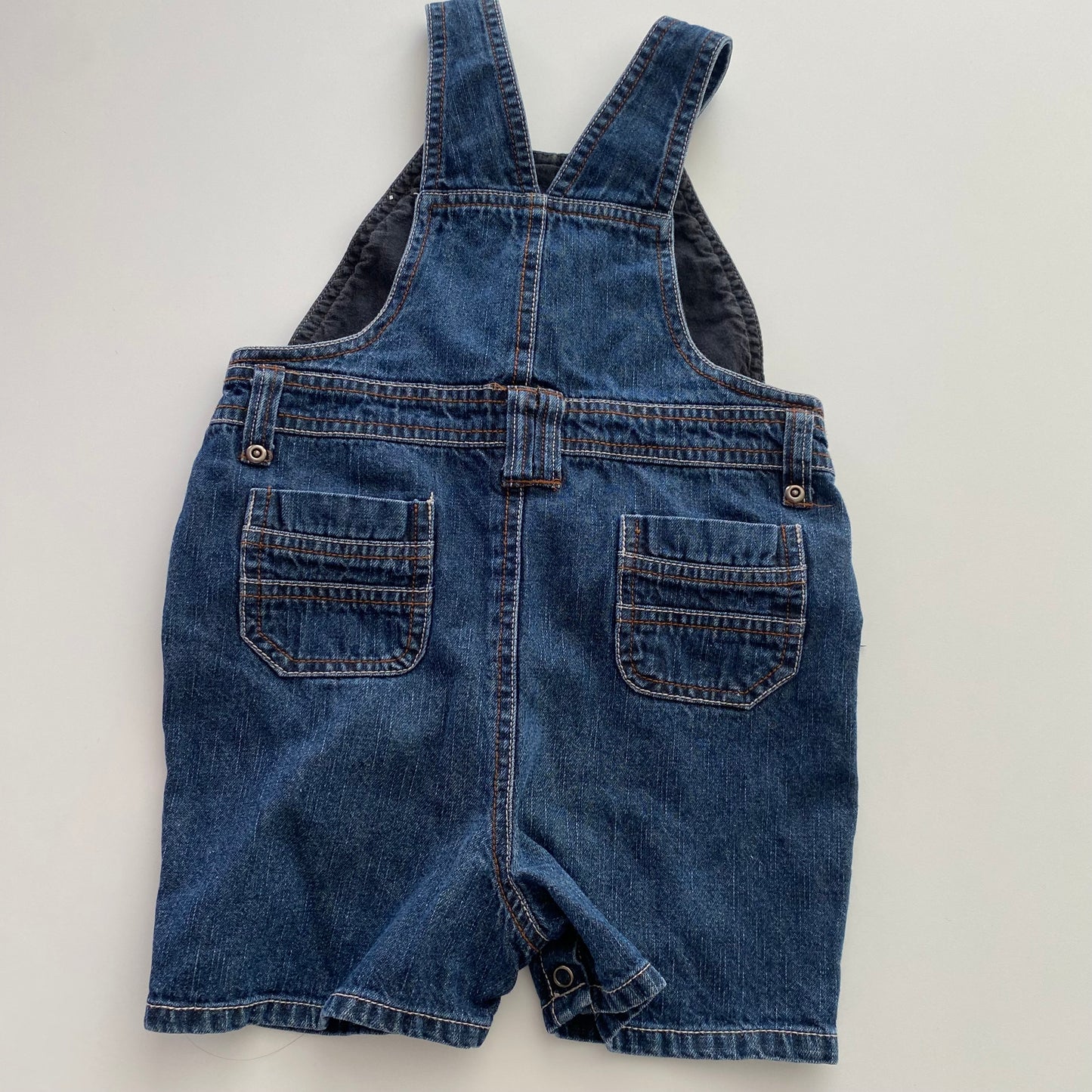 Teeny Weeny Denim Shortalls - Size 1