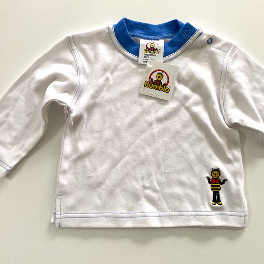 Vintage Bumble Long Sleeve Top - Size 12M (NEW)
