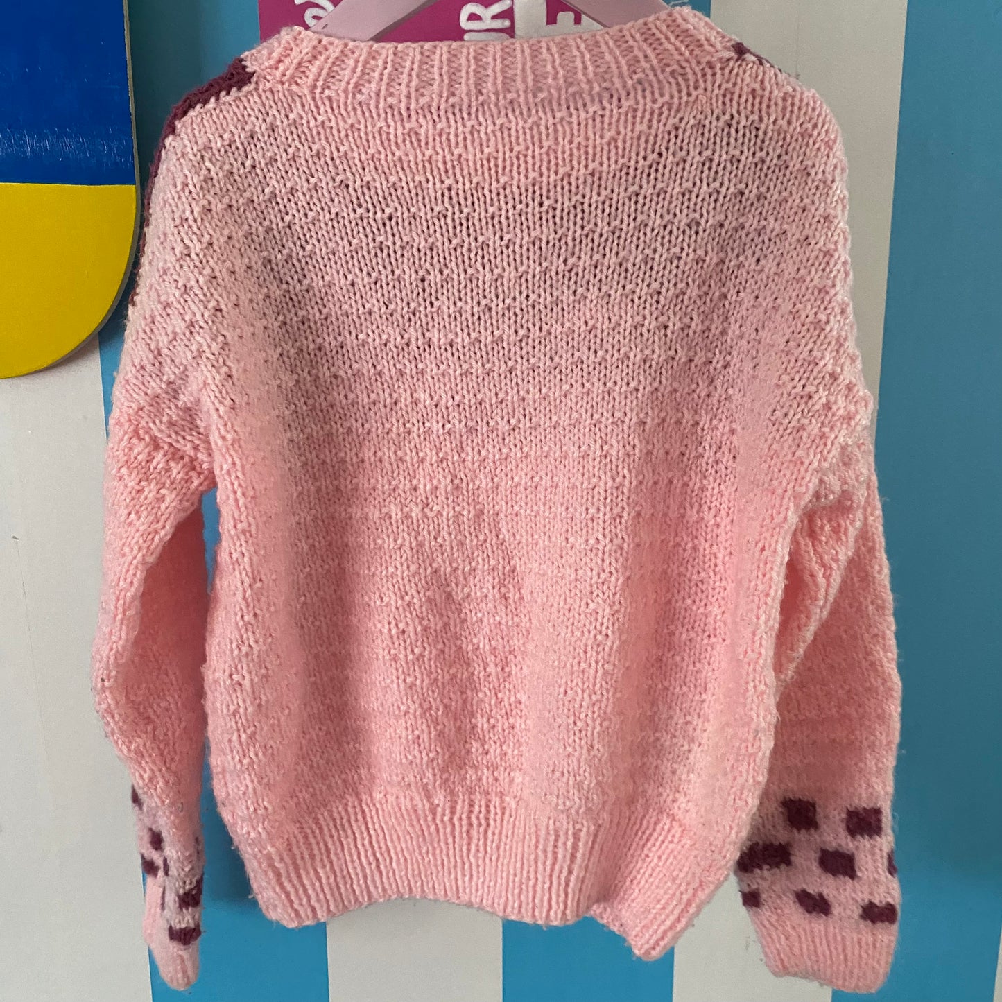 Handmade Knit Jumper - Size 4-5Y
