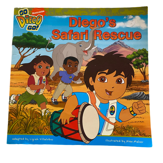 Go Diego Go Diego’s Safari Rescue Book