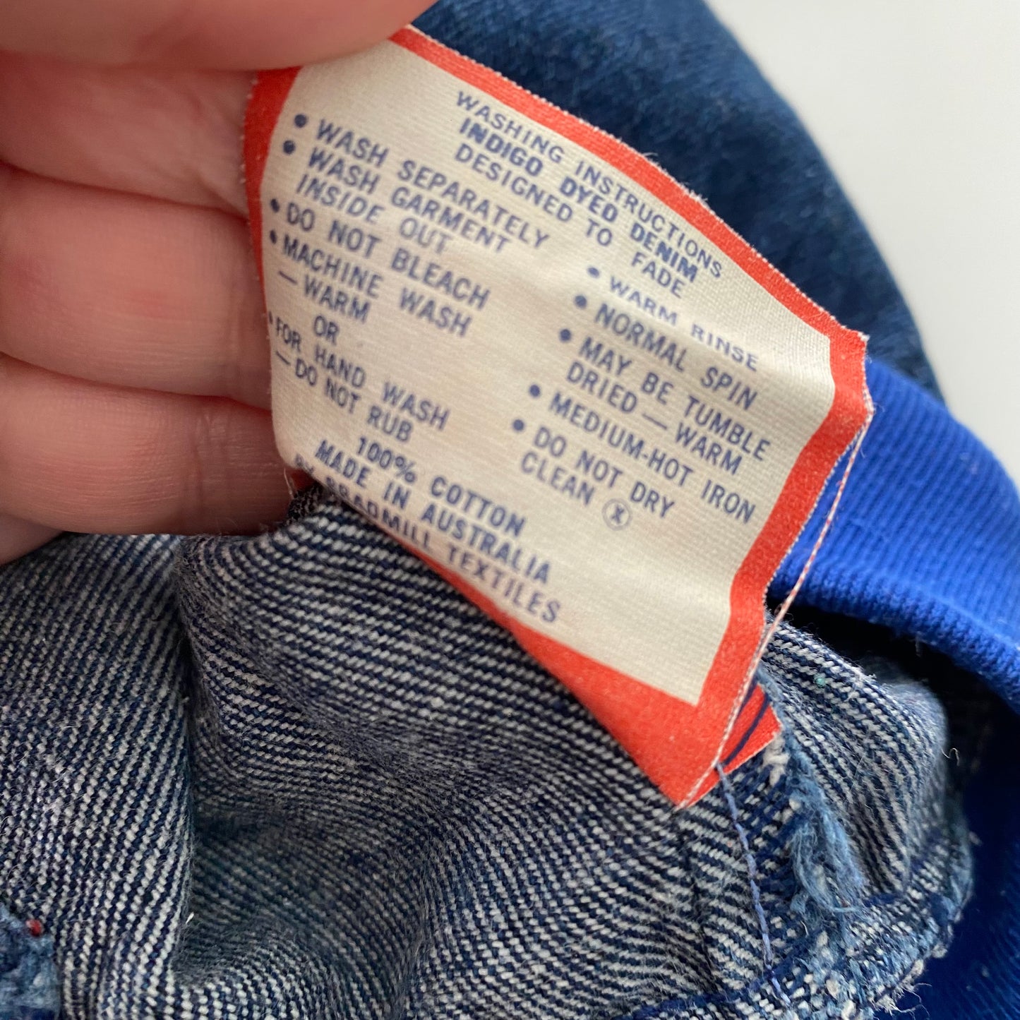 Vintage Down Under Denim Jacket - Size 1