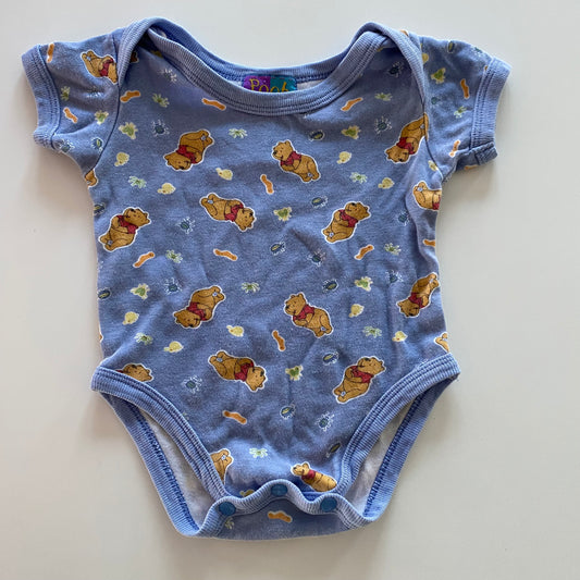 Vintage Winnie The Pooh Bodysuit - Size 0-3M