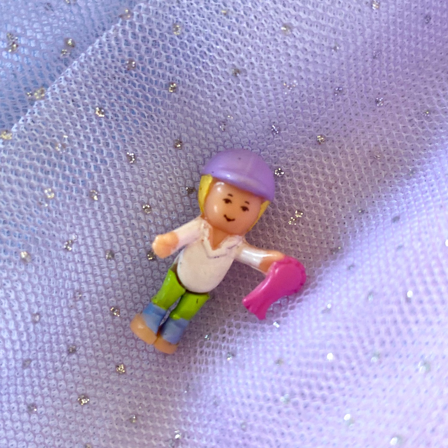 Vintage Polly Pocket 1995 Pony Jumpin Fun Doll