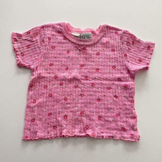 Vintage NOW Floral Top - Size 2