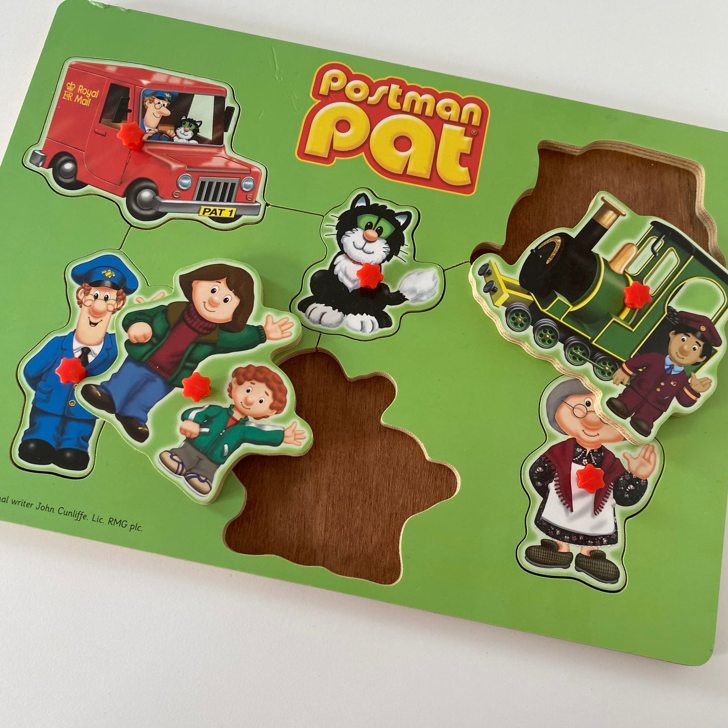 Wooden Puzzle - Postman Pat