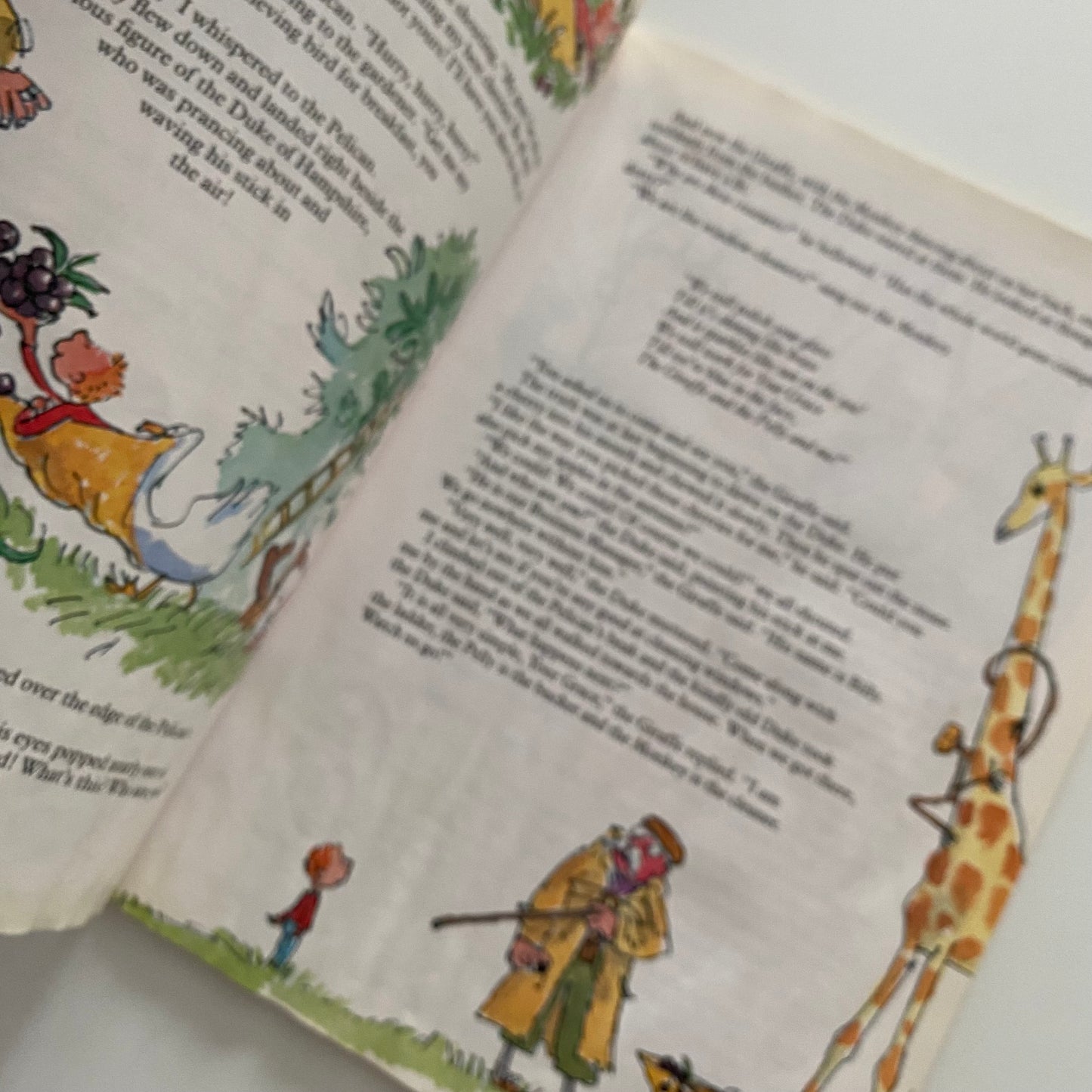 Roald Dahl The Giraffe & The Pelly & Me Book