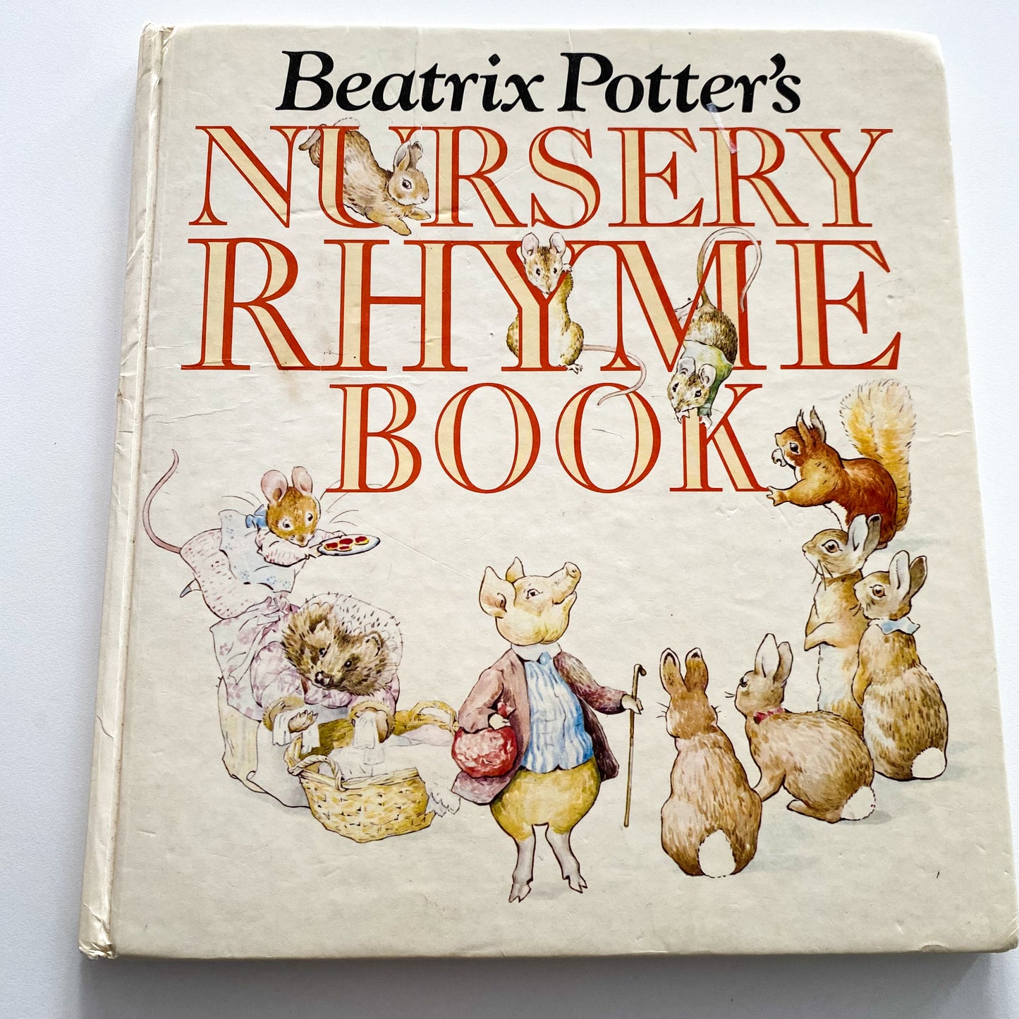 Beatrix Potter Peter Rabbit Nursery Rhyme Book