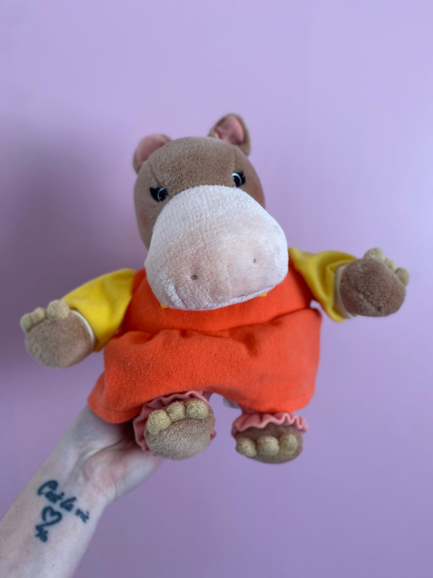 Vintage Richard Scarry’s Hilda Hippo Plush