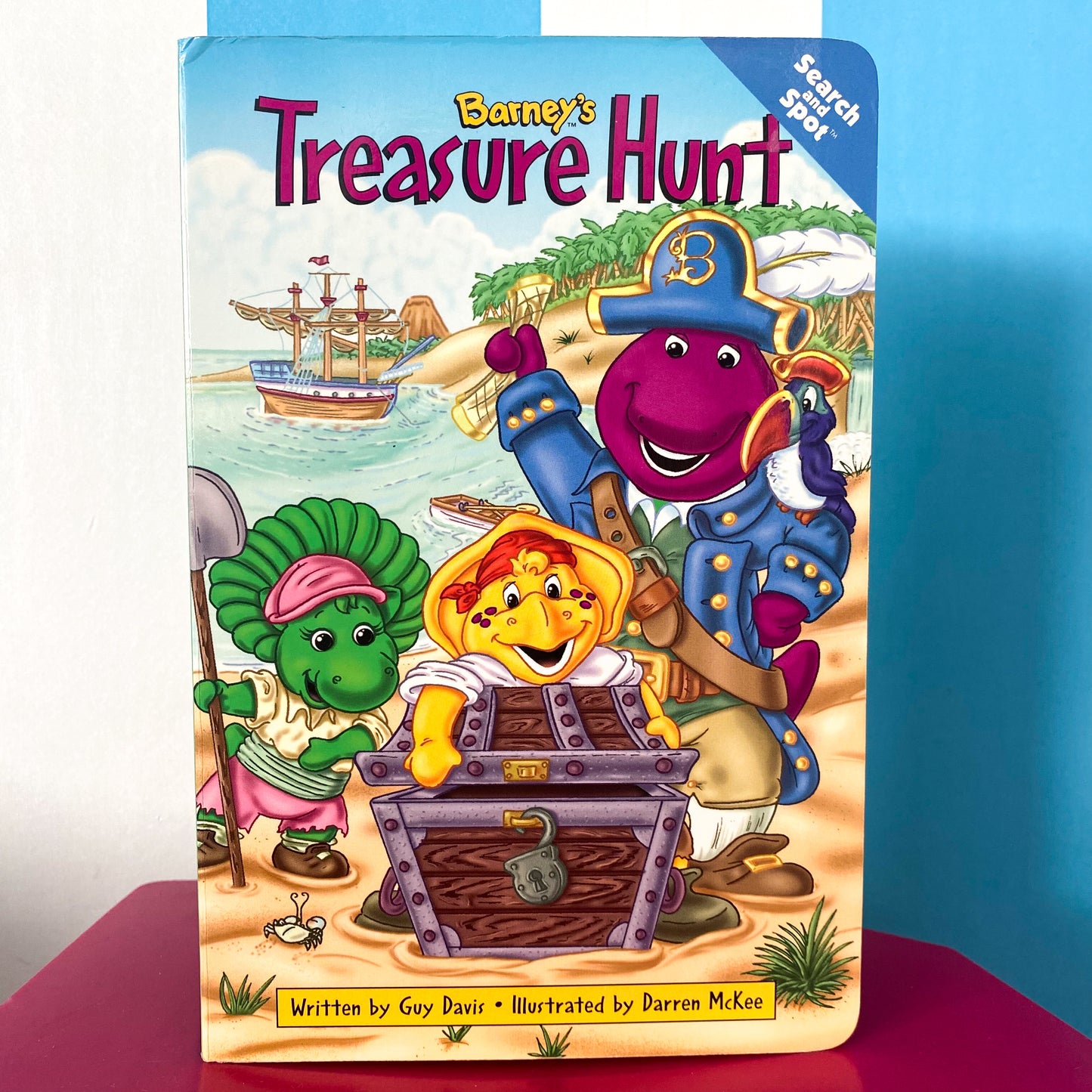 Barney Treasure Hunt Search & Find Board Book