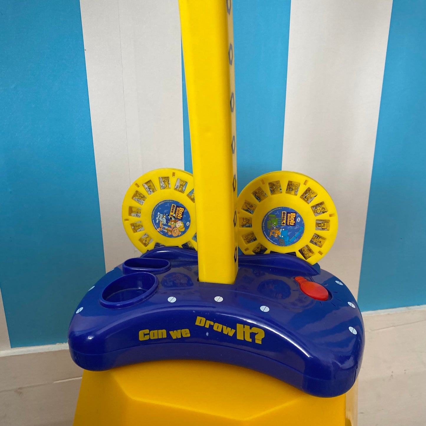 Vintage Bob The Builder Trace & Draw Projector & Slides
