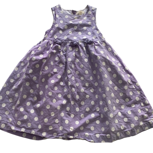 Pumpkin Patch Polka Dot Dress - Size 4