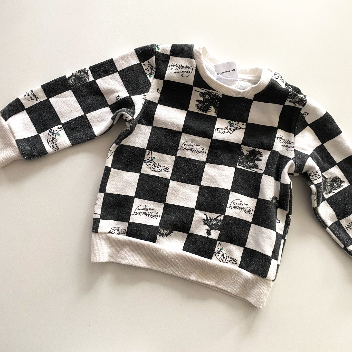 Hairy Maclary Jumper - Size 6-12M
