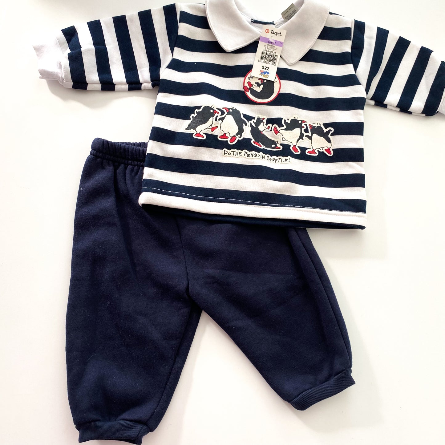 Vintage Target Fleece Set - Size 12M (NEW)