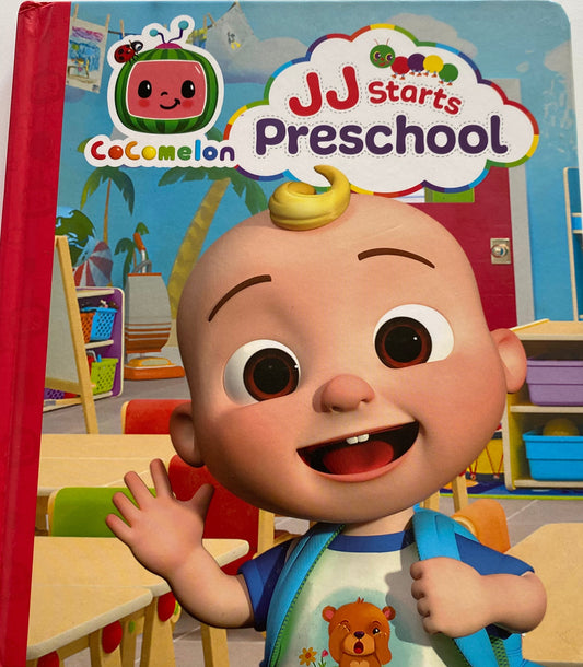 Cocomelon JJ Starts Preschool Book