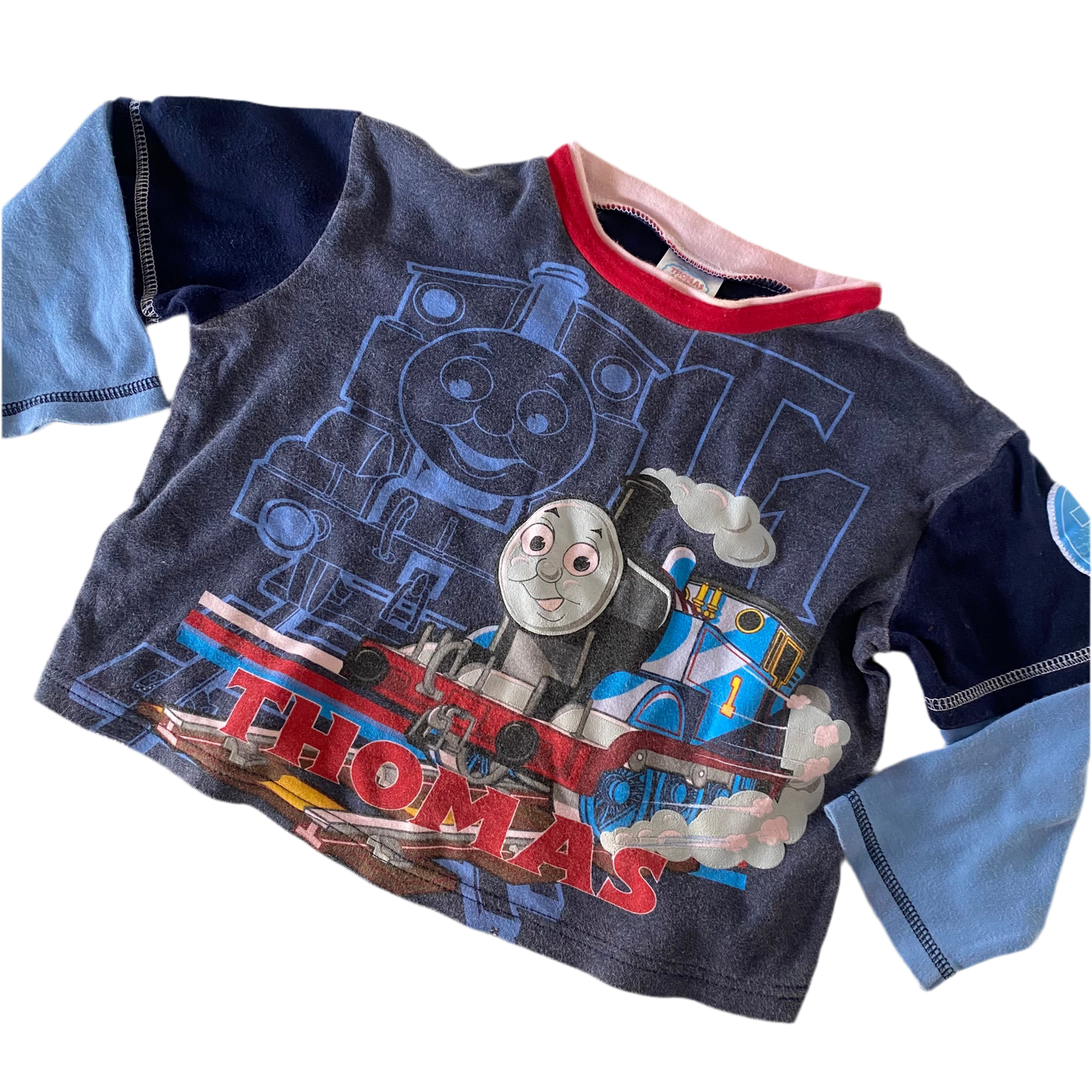 Thomas The Tank Engine Long Sleeve Top - Size 2