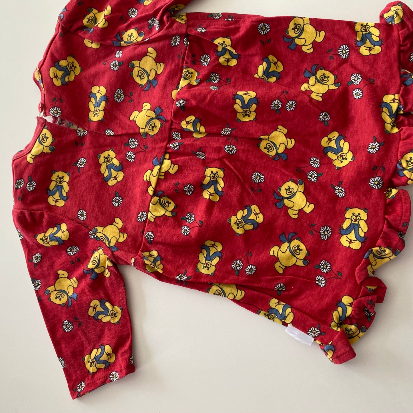 Vintage Teddy Bear Nightie - Size 12M
