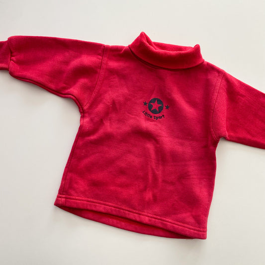 Vintage Little Sport Turtle Neck Jumper - Size 1