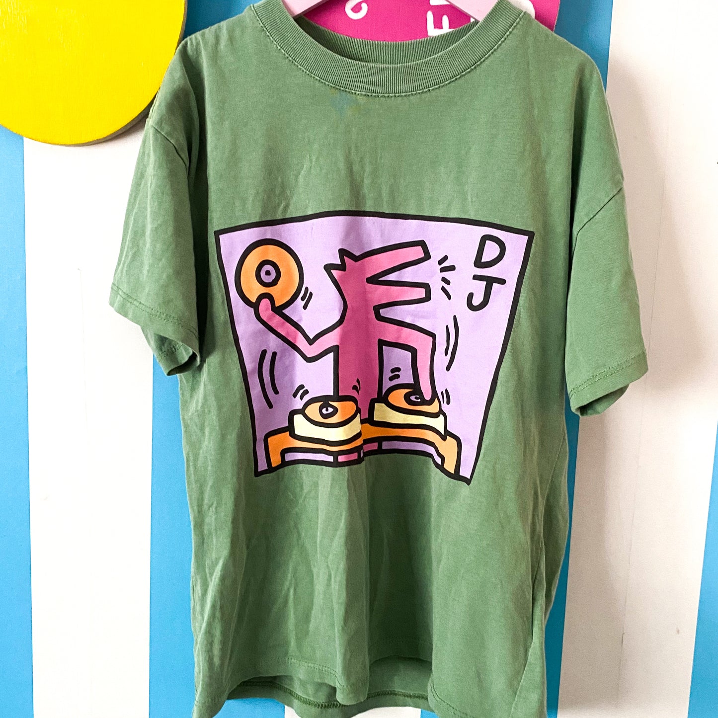 Keith Harring Cotton On Kids Top - Size 8