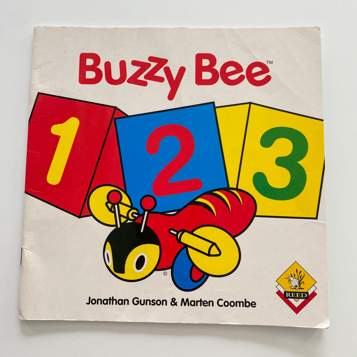 Vintage Buzzy Bee 123 Book