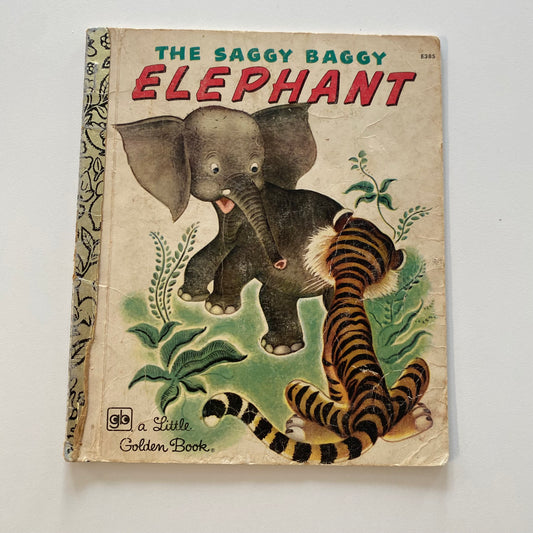 Book - Little Golden The Saggy Baggy Elephant