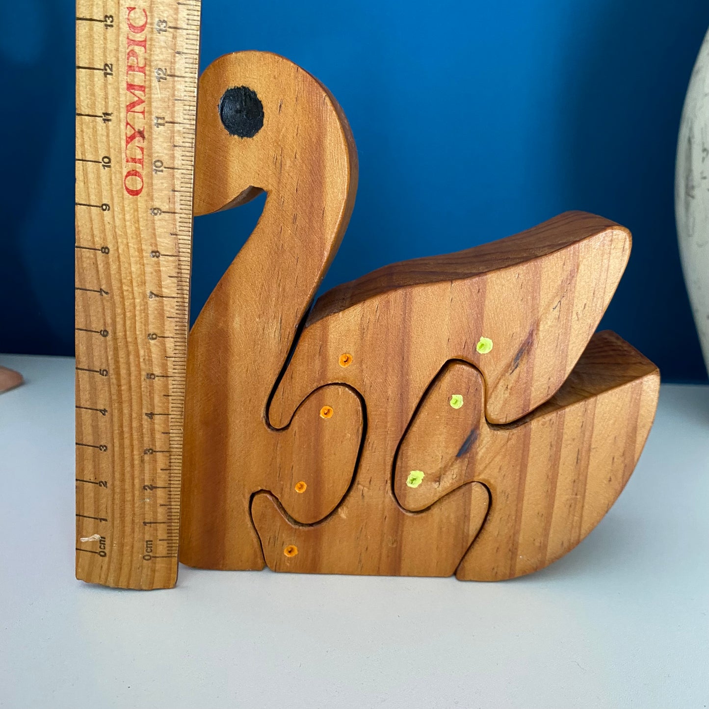 Wooden Swan Puzzle
