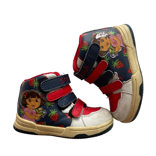 Y2K Dora The Explorer High Top Sneakers - Size 5