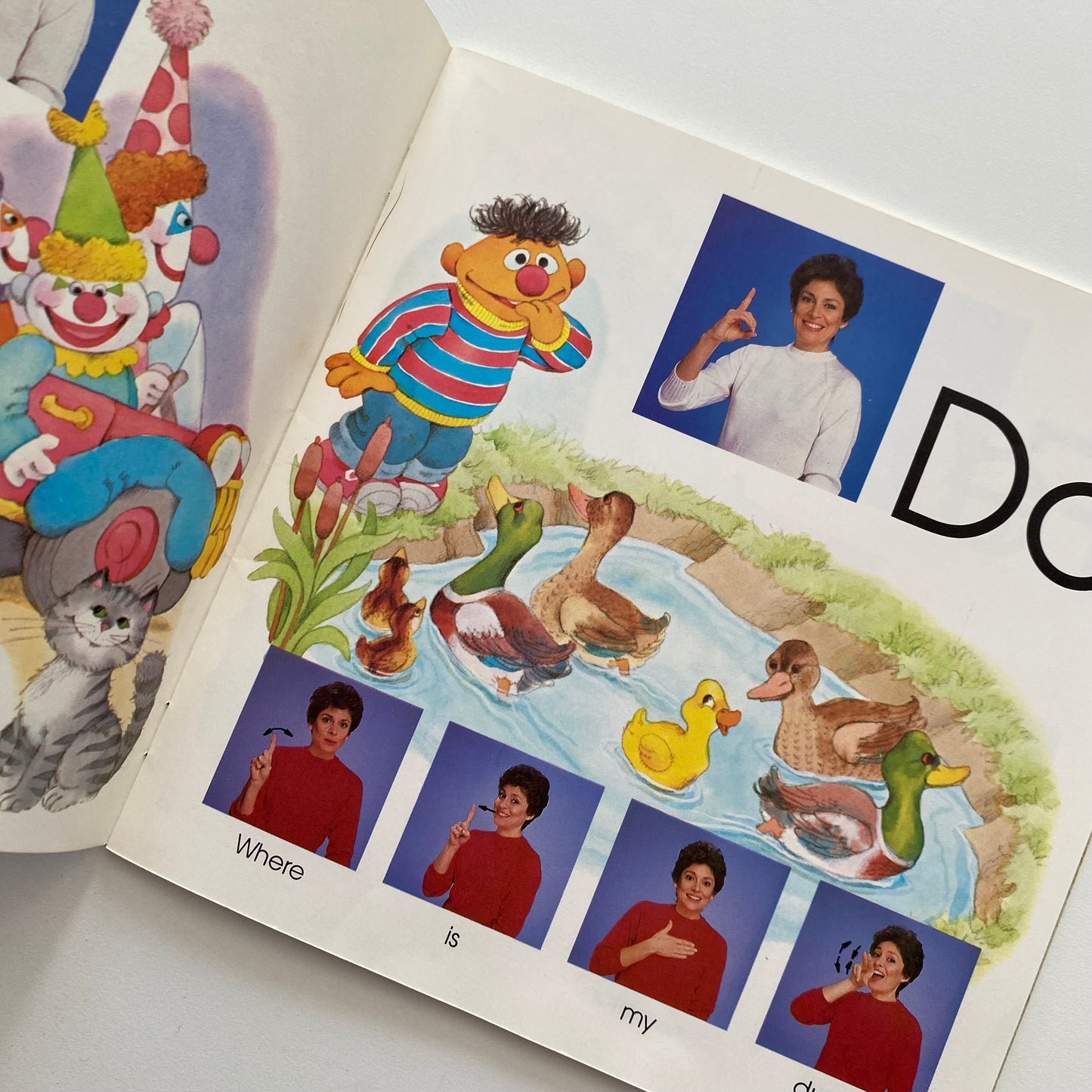 Sesame Street Sign Language Book