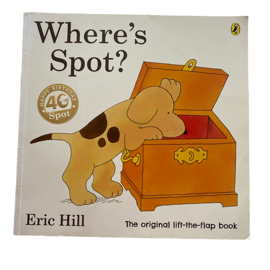 Where’s Spot? Book