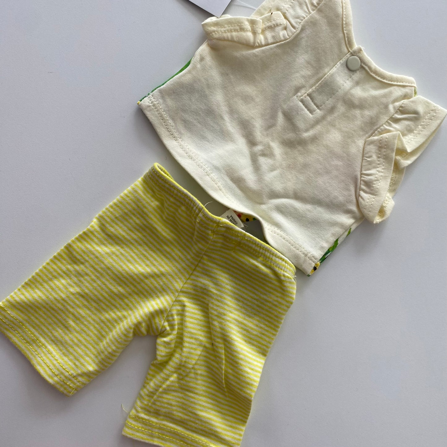 Vintage Pumpkin Patch Bear Outfit (NEW)