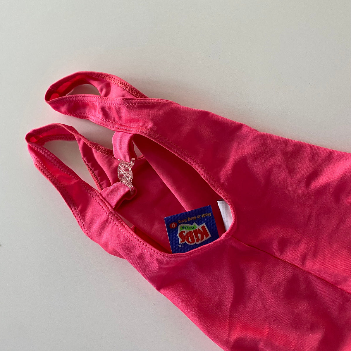 Vintage Kids Club Pink Swimsuit - Size 6-12M