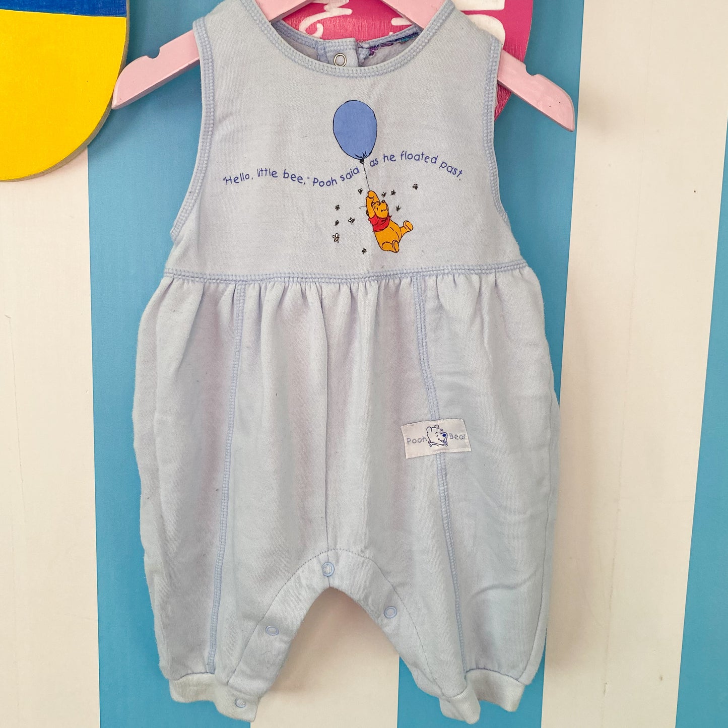 Vintage Disney Winnie The Pooh Romper - Size 3-6M