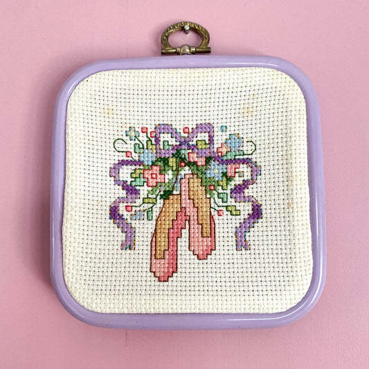 Ballerina Handmade Embroidery Hoop