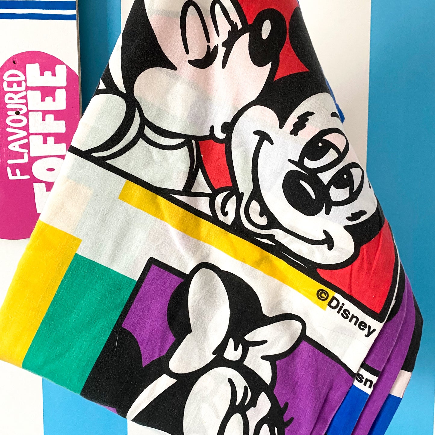 Vintage Disney Mickey Mouse Single Duvet