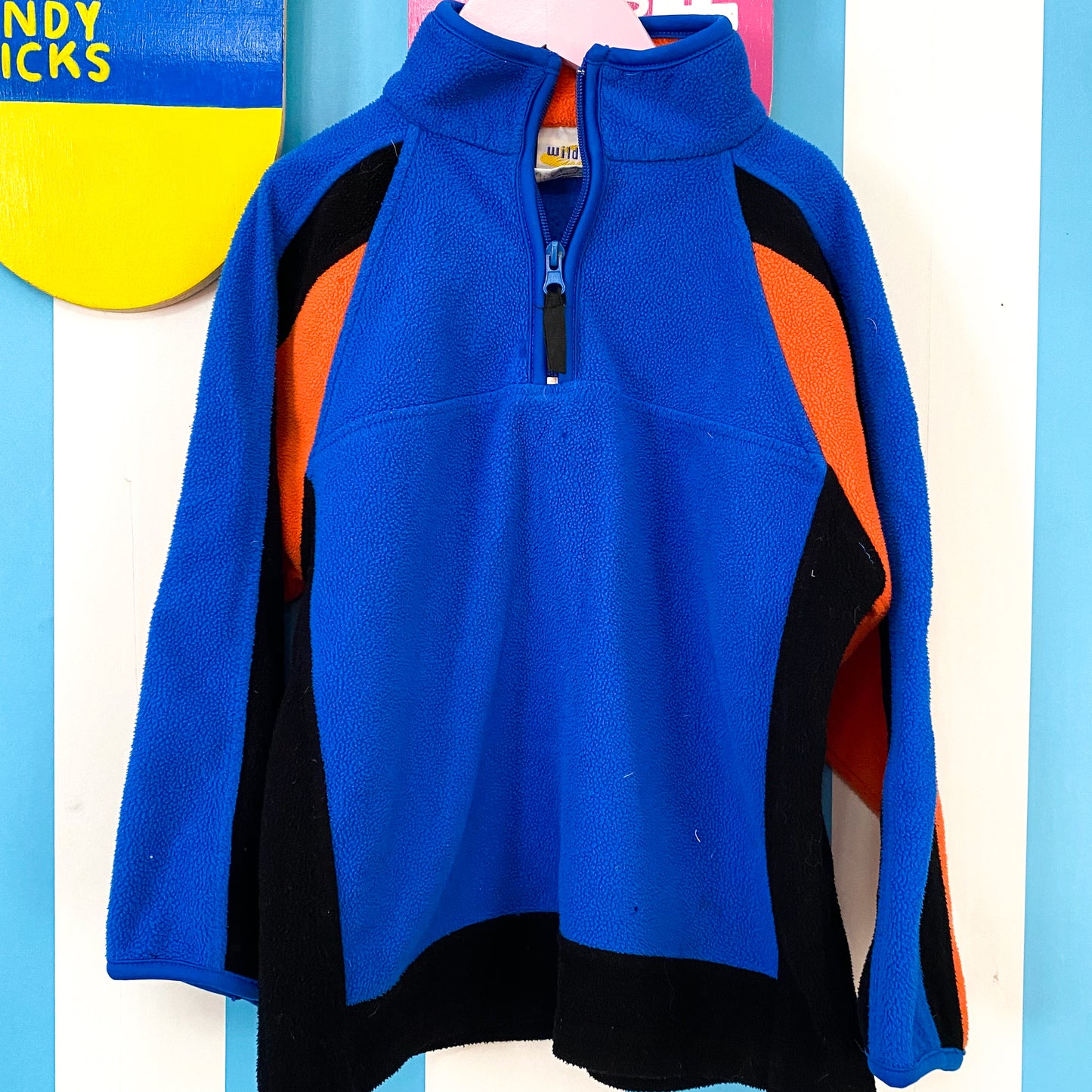 Y2K Wildzone Fleece Jumper - Size 7