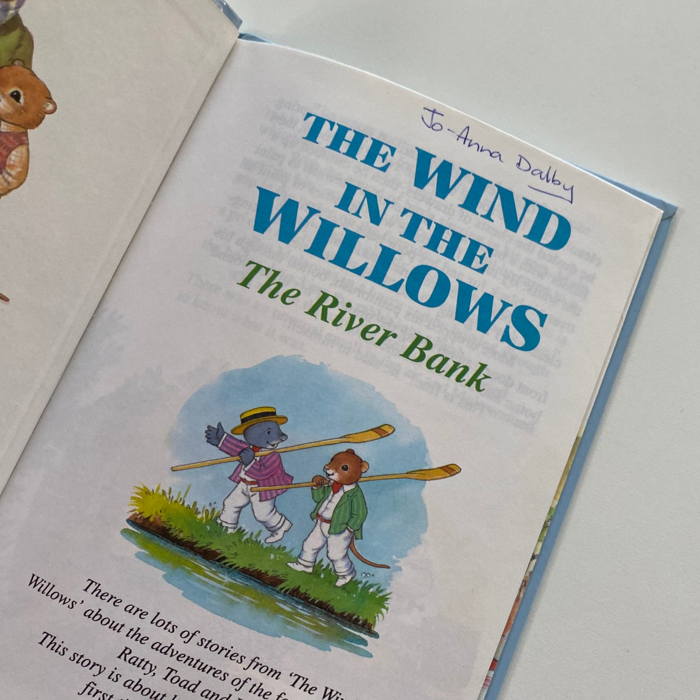 The Wind In The Willows The River Bank Book