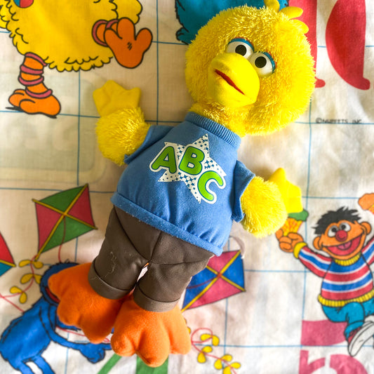 Sesame Street Interactive Big Bird ABC Plush