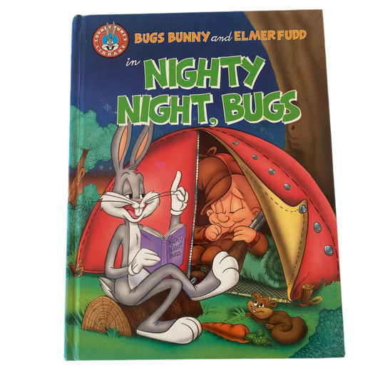 Vintage Loony Tunes Nighty Night Bugs Book