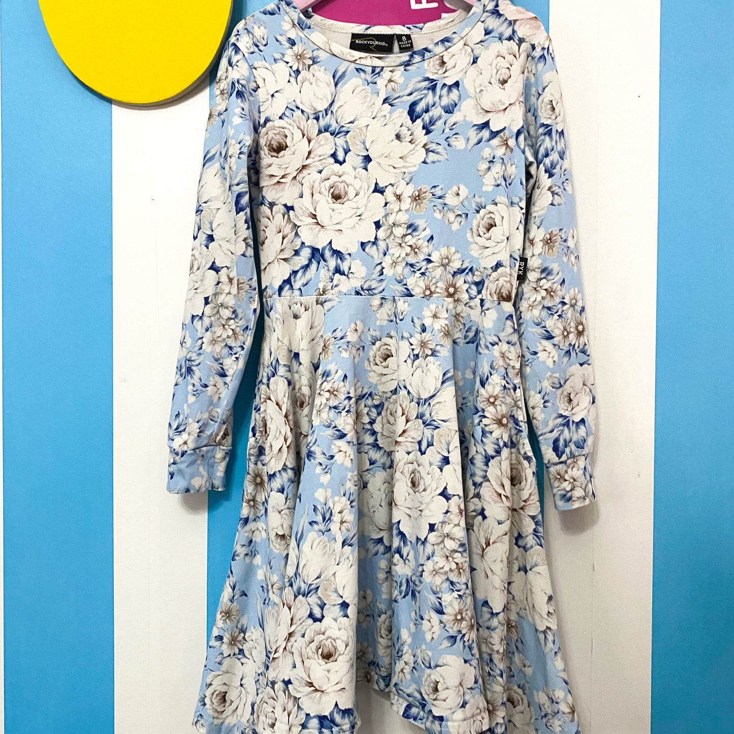 Rock Your Kid Floral Dress - Size 8