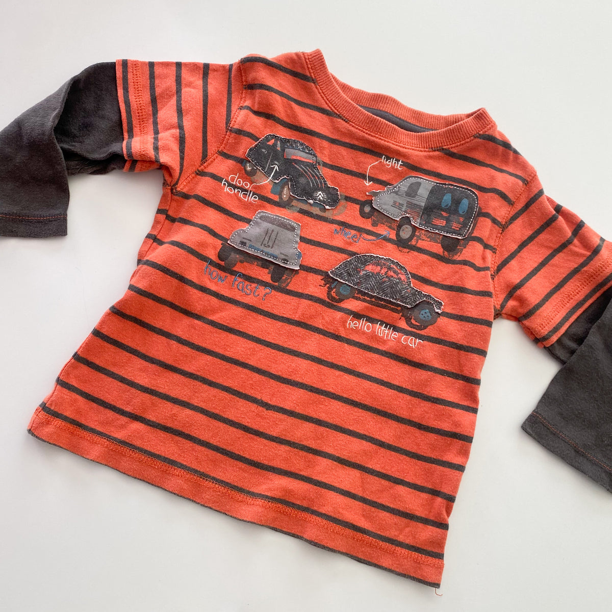 Vintage Pumpkin Patch Long Sleeve Top - Size 3