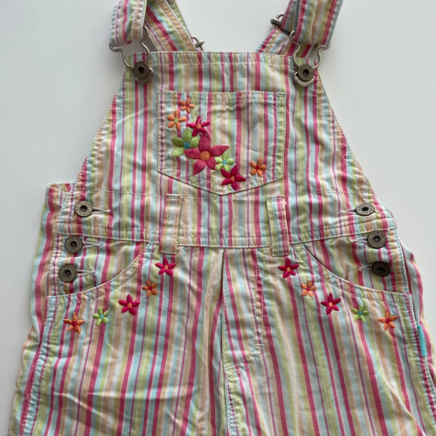 Y2K Pumpkin Patch Overalls - Size 2