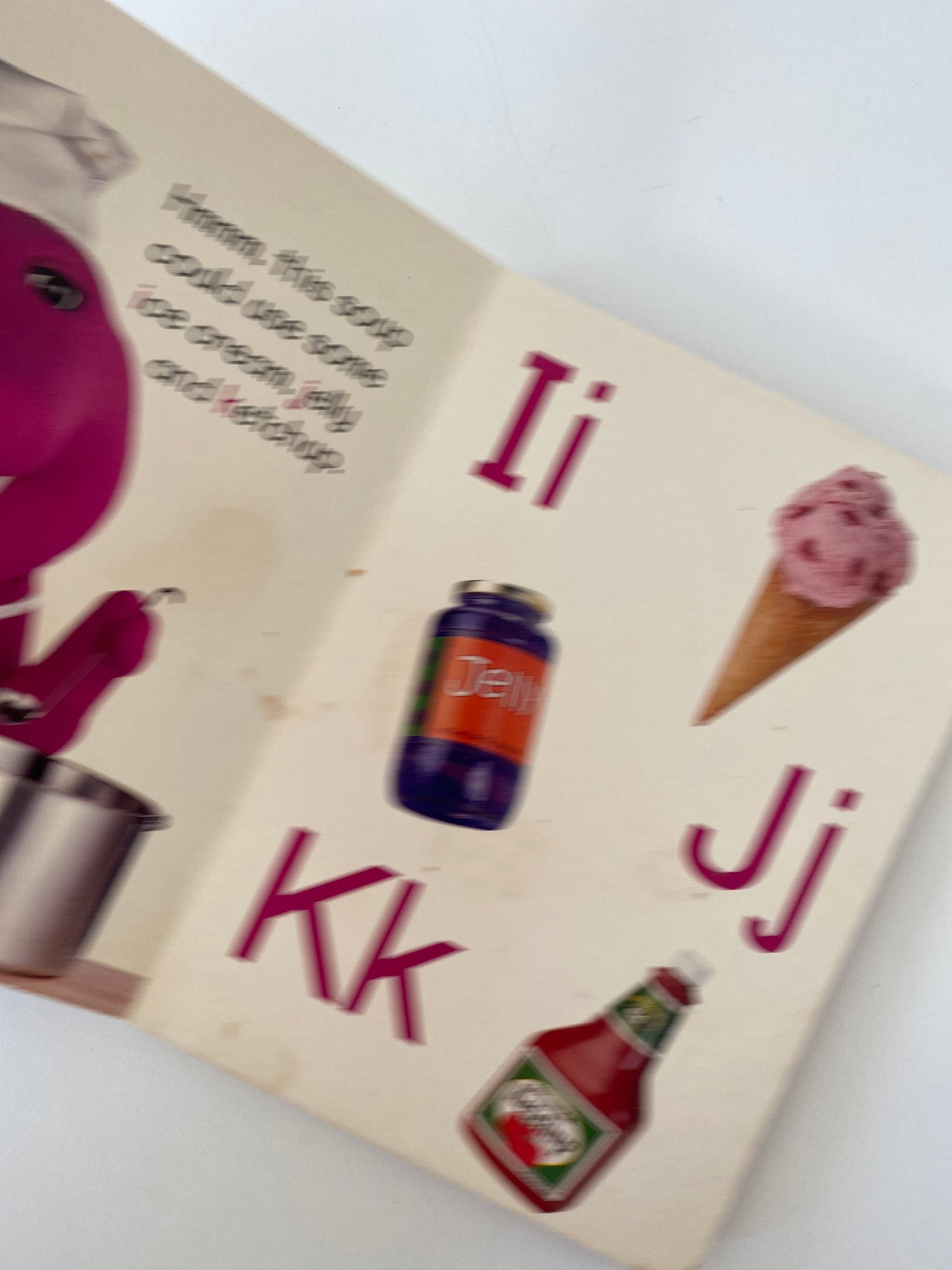 Barney’s Alphabet Soup Book