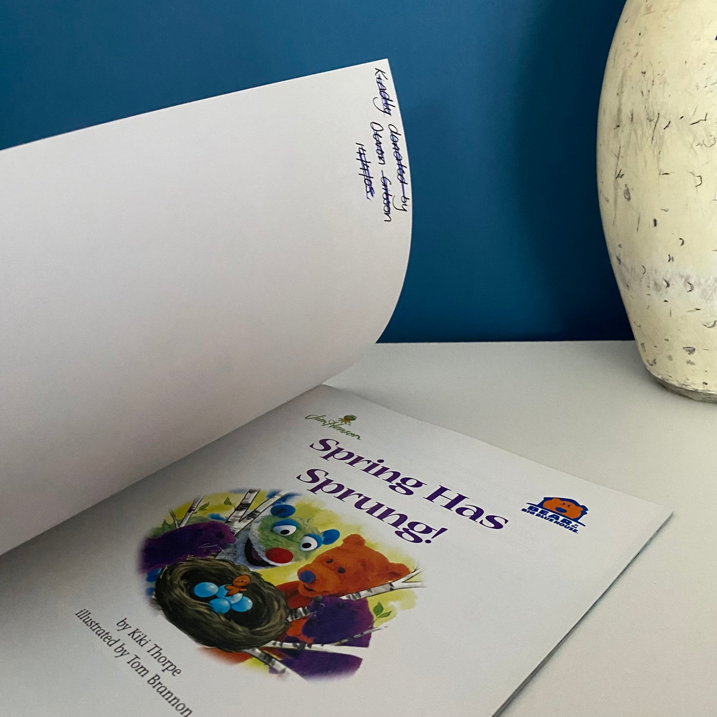 Bear In The Big Blue House Spring Has Sprung! Book